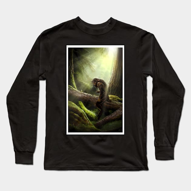 Forest Satyr Long Sleeve T-Shirt by TheGamingGeeks